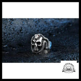Bague Serpent Strass (Acier)