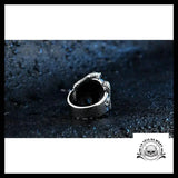 Bague Serpent Strass (Acier)
