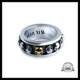 Bague Skull (Argent)