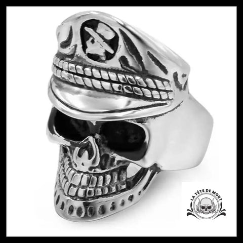 Bague Skull Army (Acier)