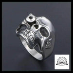 Bague Skull Biker (Acier)