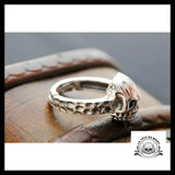 Bague Skull Démon (Argent)