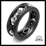 Bague Skull Femme (Acier)