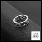 Bague Skull Femme (Acier)