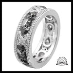 Bague Skull Femme (Acier)