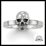 Bague Skull Femme (Argent)