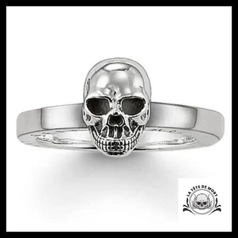 Bague Skull Femme (Argent)
