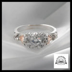 Bague Skull Flower (Acier)