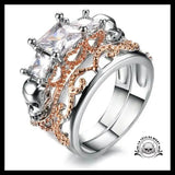 Bague Skull Gothique (Acier)