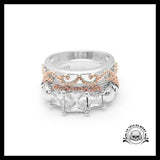 Bague Skull Gothique (Acier)