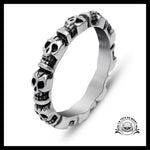 Bague Skull Homme (Acier)