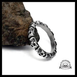 Bague Skull Homme (Acier)