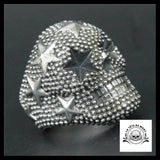 Bague Skull Star (Acier)