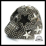 Bague Skull Star (Acier)