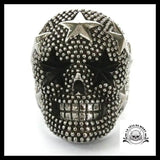 Bague Skull Star (Acier)
