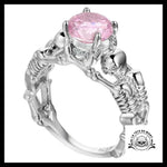 Bague Squelette Diamant (Acier)