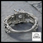 Bague Squelette Diamant (Acier)
