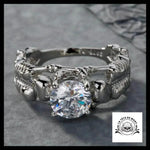 Bague Squelette Diamant (Acier)