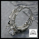 Bague Squelette Diamant (Acier)
