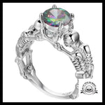 Bague Squelette Diamant (Acier)