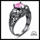 Bague Squelette Diamant (Acier)