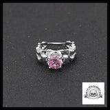 Bague Squelette Diamant (Acier)