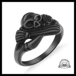Bague Squelette Malfaisant (Acier)