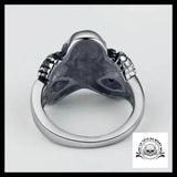 Bague Squelette Malfaisant (Acier)