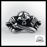 Bague Squelette Malfaisant (Acier)