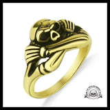 Bague Squelette Malfaisant (Acier)