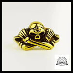 Bague Squelette Malfaisant (Acier)