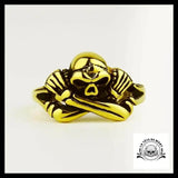 Bague Squelette Malfaisant (Acier)