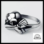 Bague Squelette Malfaisant (Acier)