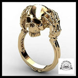 Bague Squelette Maudit (Acier)