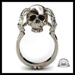 Bague Squelette Maudit (Acier)