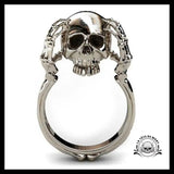 Bague Squelette Maudit (Acier)