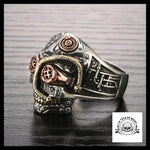 Bague Steampunk (Argent)
