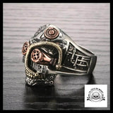 Bague Steampunk (Argent)
