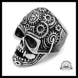 Bague Steampunk Homme (Acier)