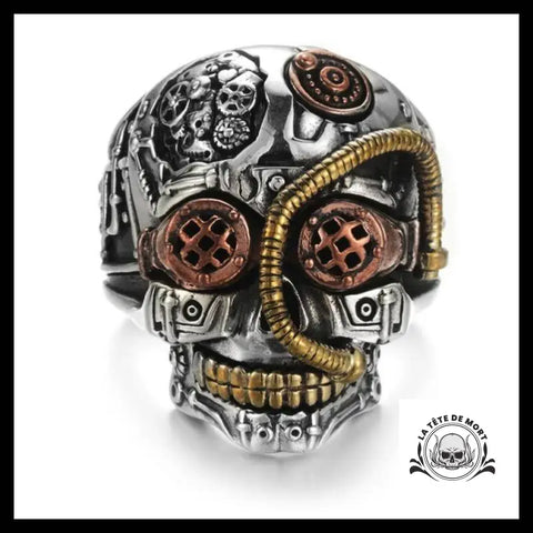 Bague Steampunk Homme (Acier)