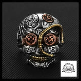 Bague Steampunk Homme (Acier)