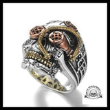 Bague Steampunk Homme (Acier)
