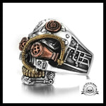 Bague Steampunk Homme (Acier)