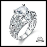 Bague Style Gothique (Acier)