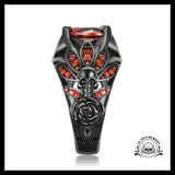 Bague Style Gothique (Acier)