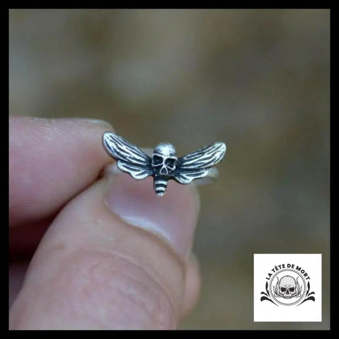 Bague Tête de Mort Abeille