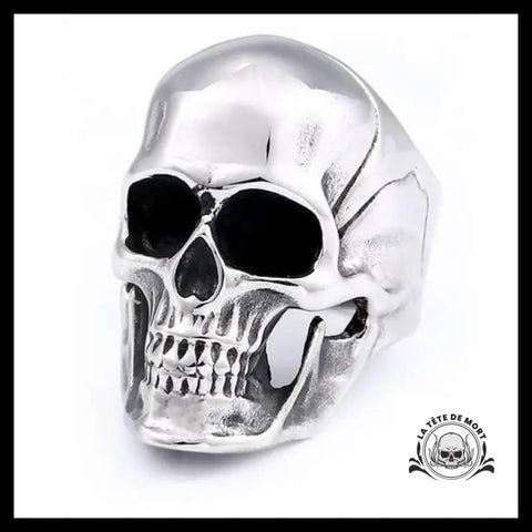 Bague Tête de Mort (Acier)
