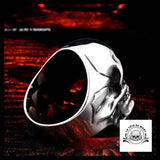 Bague Tête de Mort (Acier)