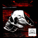 Bague Tête de Mort (Acier)