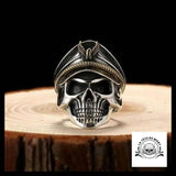 Bague Tête de Mort Allemande (Argent)